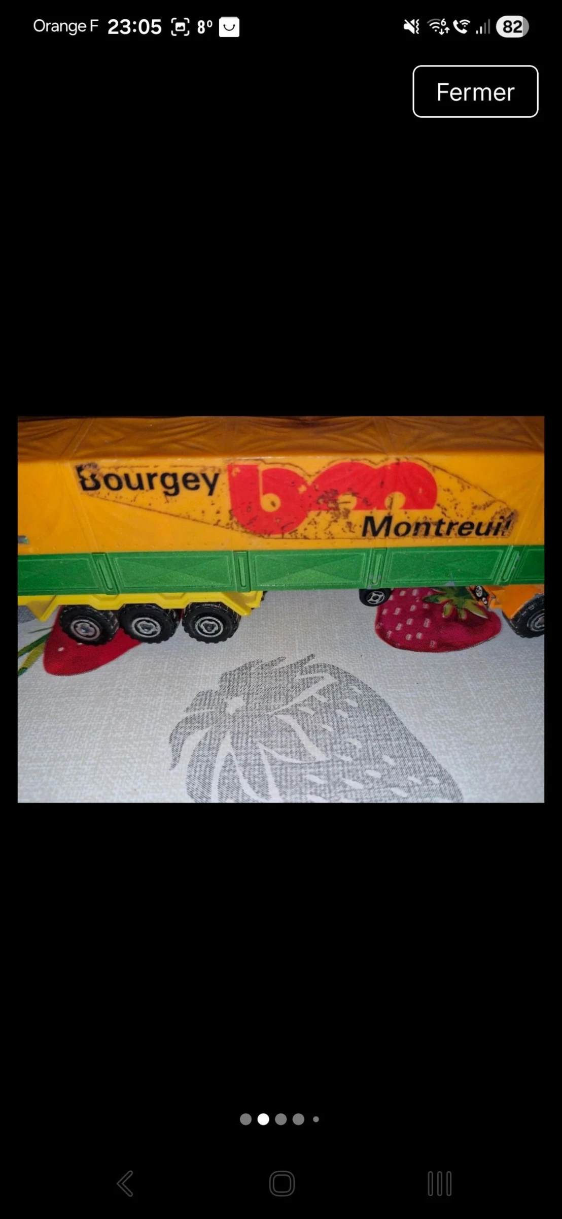 Caminhão saviem bougey montreuil majorette – photo 3